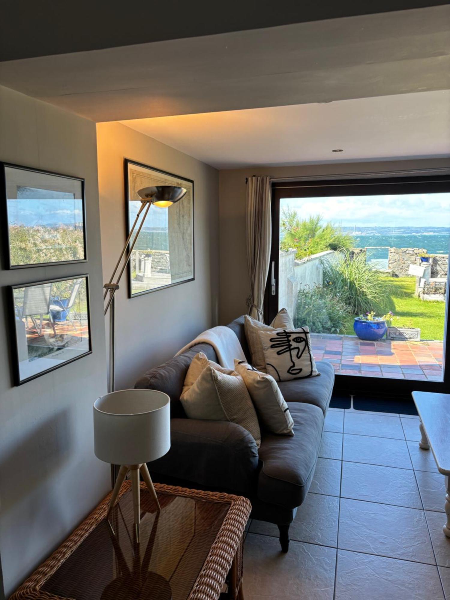Splash Cottage Beach House With Sea Lapping Garden Bangor  Luaran gambar