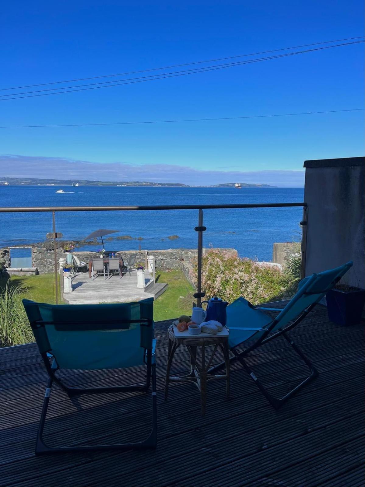 Splash Cottage Beach House With Sea Lapping Garden Bangor  Luaran gambar